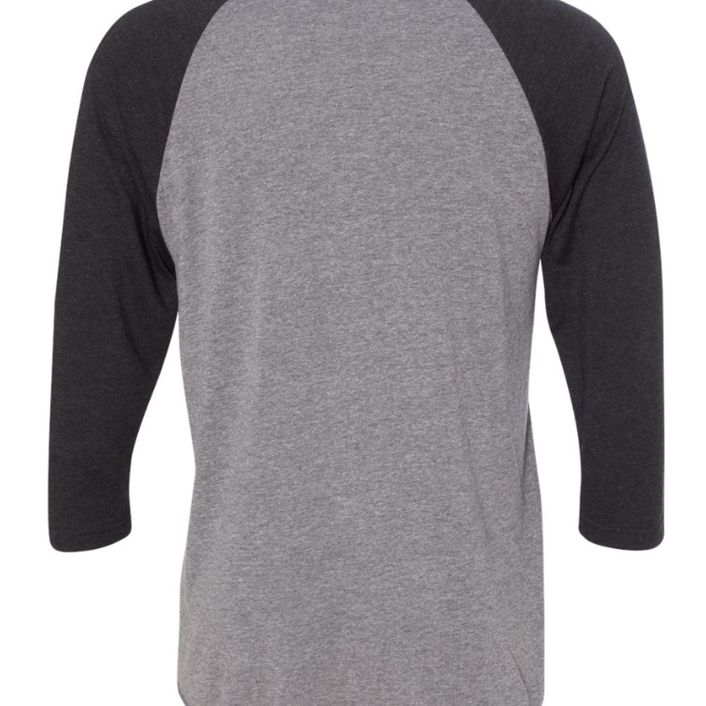 Next Level Raglan Baseball T-Shirt NEW - Picture 3 of 3
